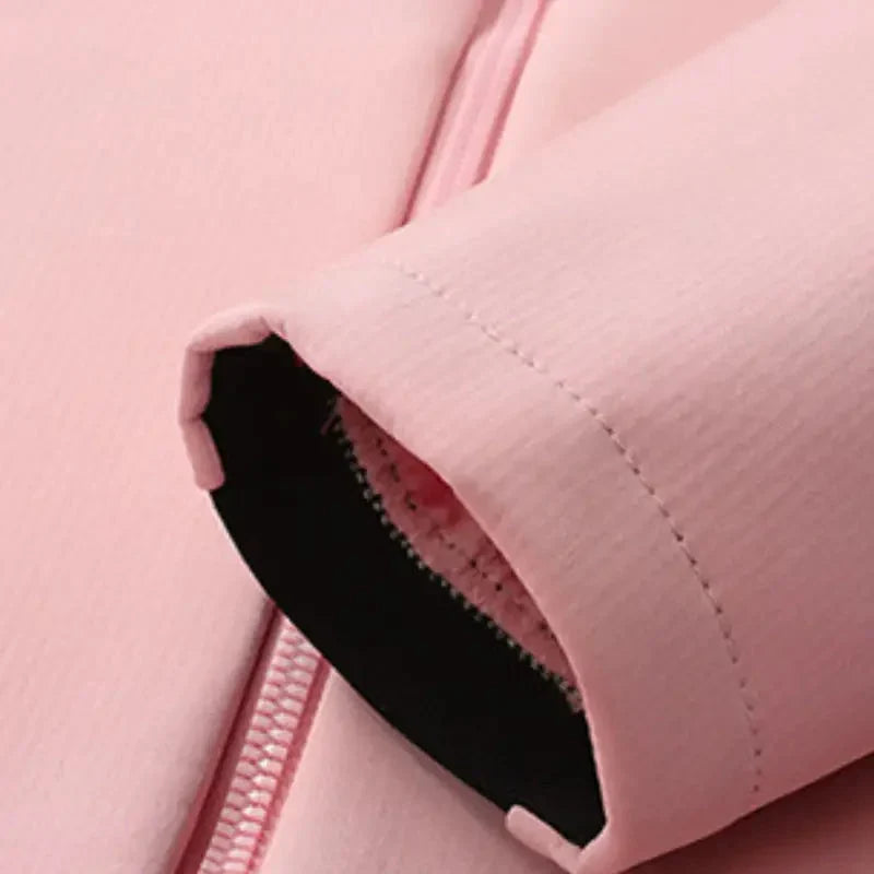 Women's Softshell Jacket - Water-Resistant & Hooded - Fleece Lined