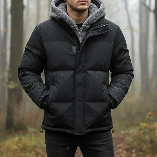 Men's Winter Jacket - Waterproof & Windproof - Fleece-Lined