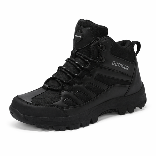 Men's Hiking Boots - Black - Ankle Support