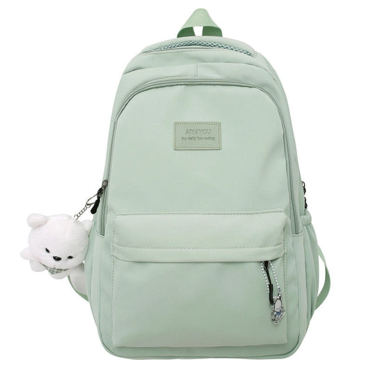 Waterproof School Backpack - Laptop Pocket - Two Main Compartments