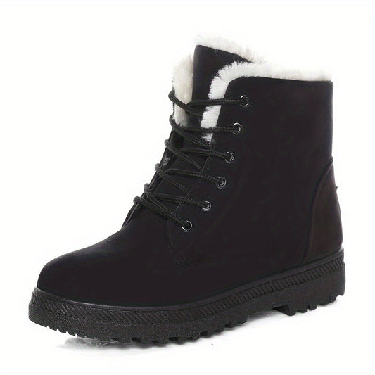 Women's Winter Boots - Waterproof - Lace-Up