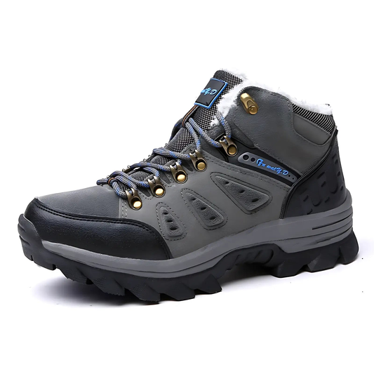 Men's Winter Boots - Ankle-High - Lined