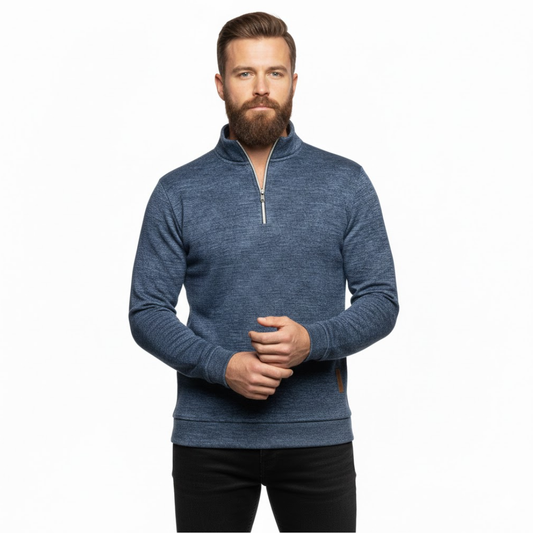 Half-Zip Long Sleeve Shirt – Lightweight Stretch – Outdoor Comfort