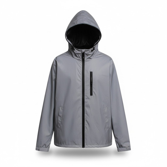 Reflective Windbreaker Jacket – Unisex – Waterproof & Windproof