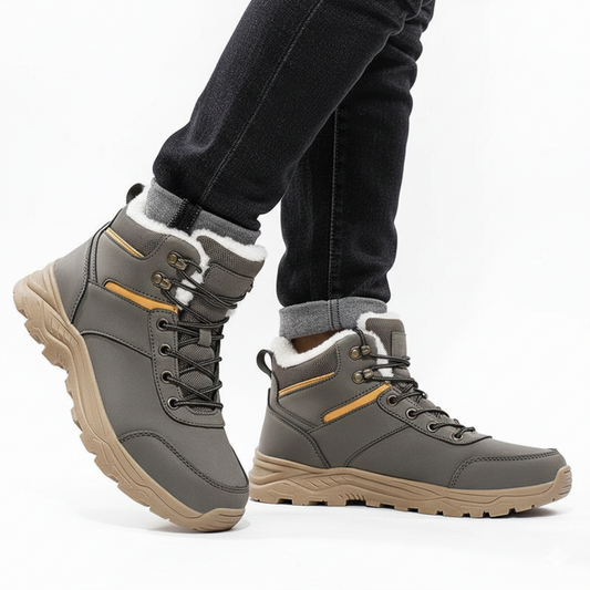 Men’s Winter Snow Boots – Thermal Lined – Non-Slip
