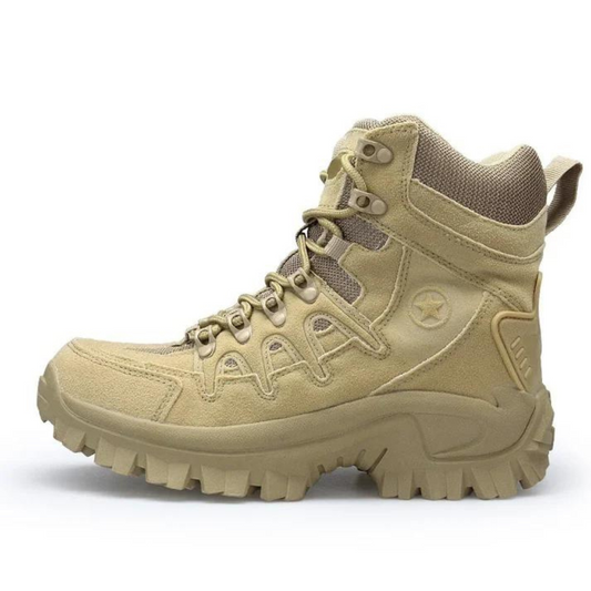 Waterproof Tactical Boots – All-Terrain Grip – Lightweight