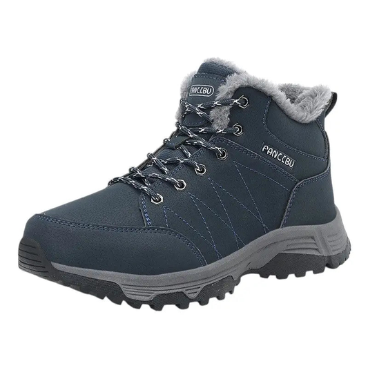 Men's Winter Boots - Warm Lined - Non-Slip Sole