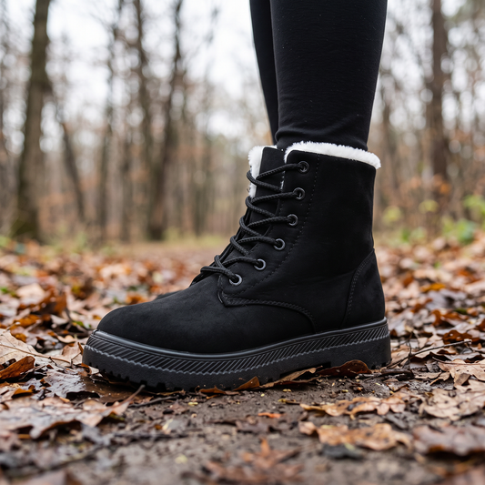 Women's Winter Boots - Waterproof - Lace-Up