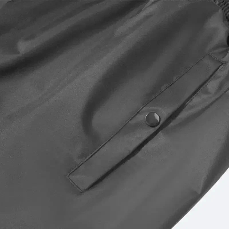 Rain Pants - Waterproof Pull-On Design - Packable & Reflective