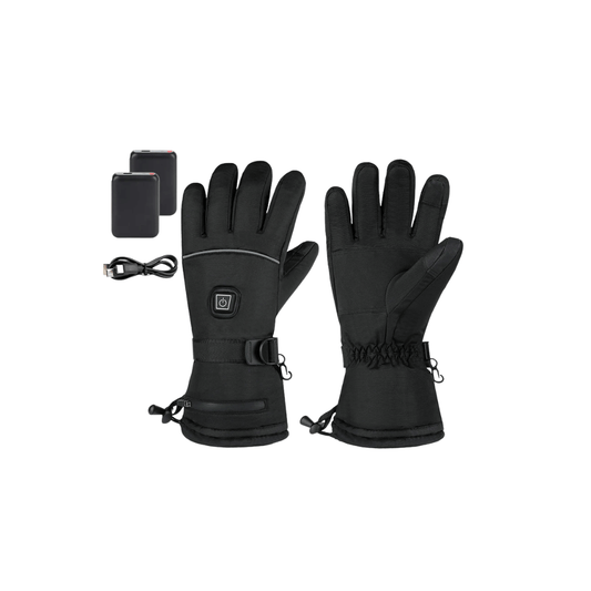 Heated Gloves - 3 Heat Settings - Waterproof & Windproof