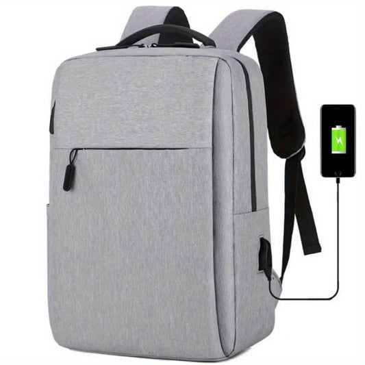 Laptop Backpack - USB Charging Port - Travel and School