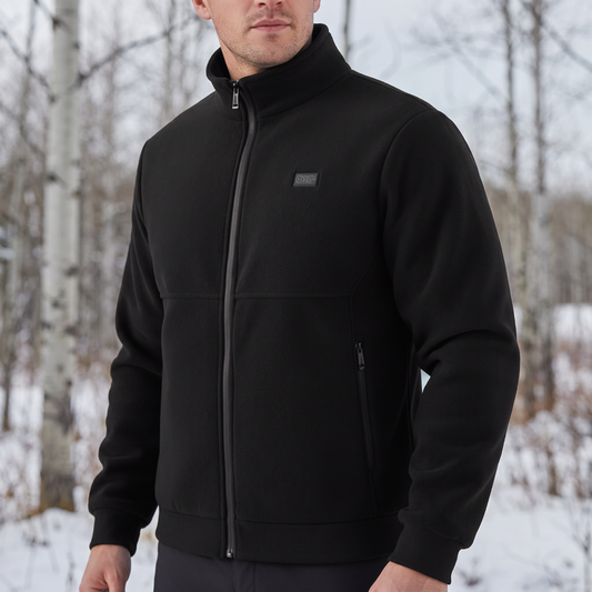 Heated Jacket - 8 Heat Zones & Fleece Lining - Water-Repellent, Unisex